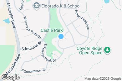 Map image of the property - 758 Maroon Peak Cir