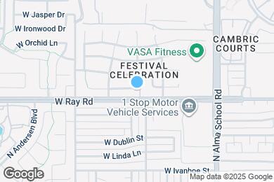 Map image of the property - 1022 N Henry Dr