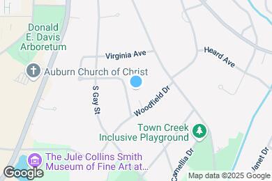 Map image of the property - Gorgeous and updated home in Heart of Auburn