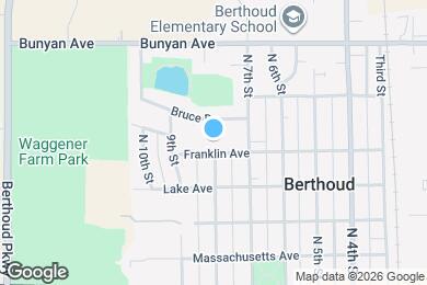 Map image of the property - 729 Franklin Ave