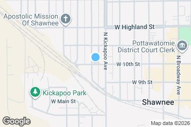 Map image of the property - 301 N Aydelotte Ave