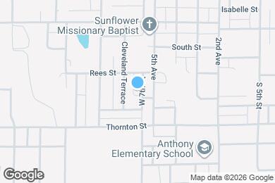 Map image of the property - 1918 W 7th St