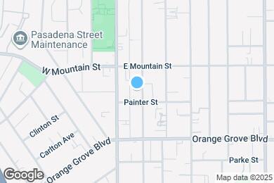 Map image of the property - 835 N Raymond Ave