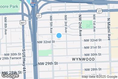 Map image of the property - 353 NW 32nd St