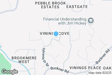 Map image of the property - 1005 Crooked Creek Ct SE