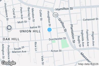 Map image of the property - 58 Houghton St