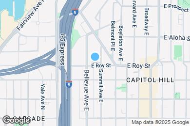 Map image of the property - 416 E Roy St