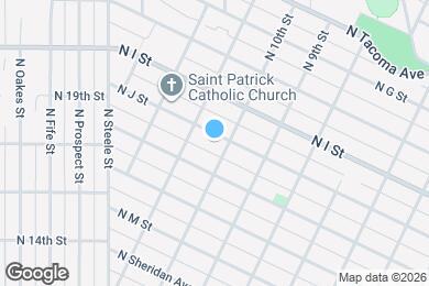 Map image of the property - 1010 N J St