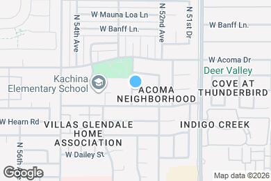 Map image of the property - 14419 N 52nd Ln