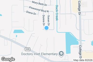 Map image of the property - 2626 Pinewood Blvd