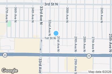 Map image of the property - 103 31st Ave N