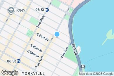 Map image of the property - 420 E 92nd St