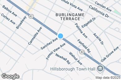 Map image of the property - 977 El Camino Real