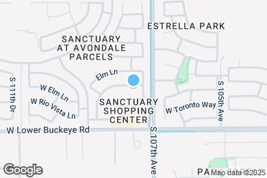 Map image of the property - 10763 W Rio Vista Ln