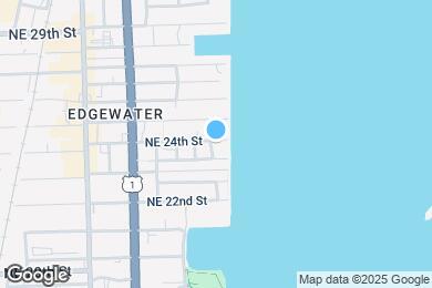 Map image of the property - 700 NE 24th St