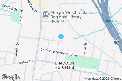 Map image of the property - 2300 Augusta St