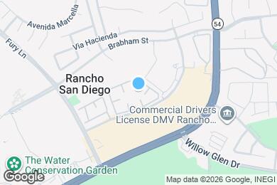Map image of the property - 11424 Via Rancho San Diego