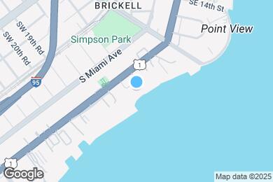 Map image of the property - 1643 Brickell Ave