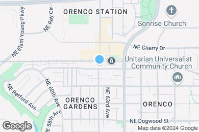 Map image of the property - The Avery at Orenco Station