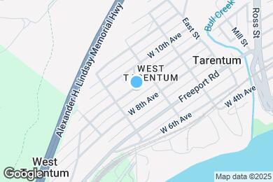Map image of the property - 329 W 9th Ave