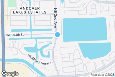 Map image of the property - 20337 NE 2nd Ave