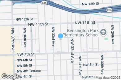 Map image of the property - 828 NW 32nd Pl