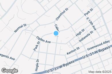 Map image of the property - 705 Cabell Dr