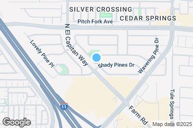 Map image of the property - 8648 Shady Pines Dr