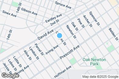 Map image of the property - 825 Cypress St