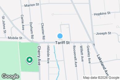 Map image of the property - 112 N Cliff Ave