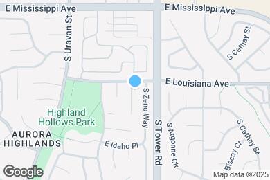 Map image of the property - 1314 S Zeno St