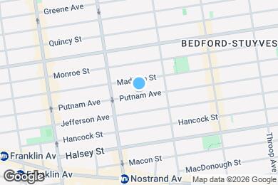 Map image of the property - 325 Putnam Ave