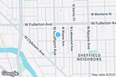 Map image of the property - 2311 N Southport Ave