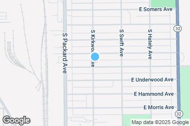 Map image of the property - 3700-3706 E Pulaski Ave