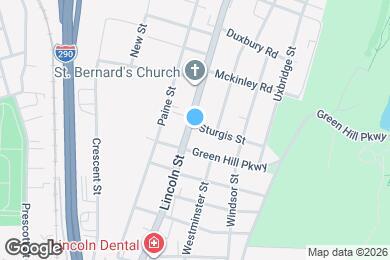 Map image of the property - 195 Lincoln St