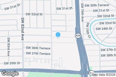 Map image of the property - 7848 SW 35th Terrace