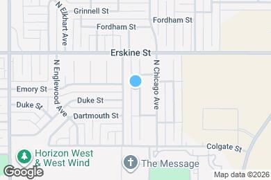 Map image of the property - 515 N Clinton Ave