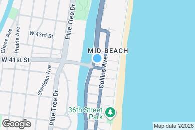 Map image of the property - 4101 Indian Creek Dr