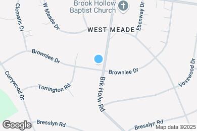 Map image of the property - 629 Brook Hollow Rd