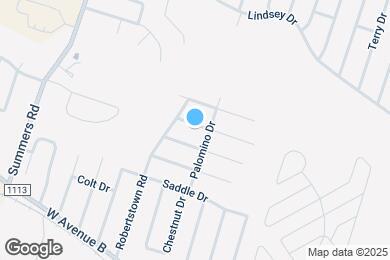 Map image of the property - 305 Bronc Dr