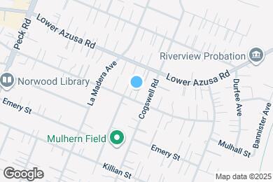 Map image of the property - 11919 Ranchito St