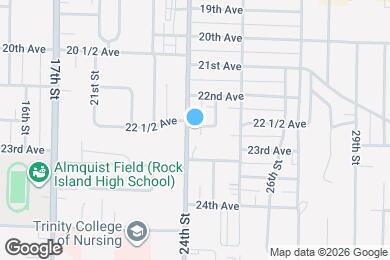 Map image of the property - 2233 24th St