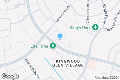 Map image of the property - Residences at Kingwood