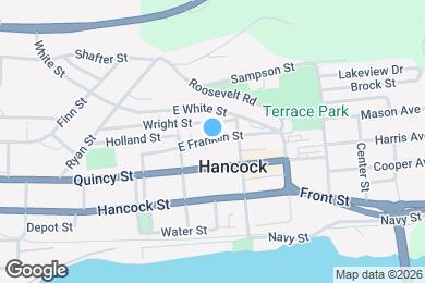 Map image of the property - 216 E Franklin St