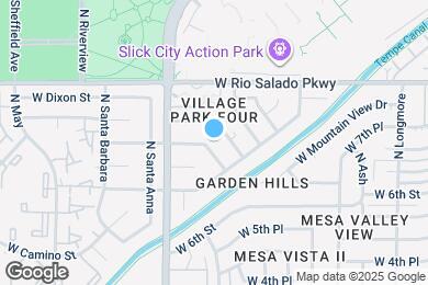 Map image of the property - 1916 W Dartmouth St