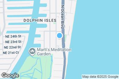 Map image of the property - 2011 N Ocean Blvd