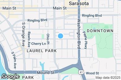 Map image of the property - 1836 Laurel St