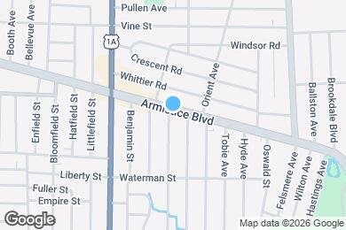 Map image of the property - 595 Armistice Blvd