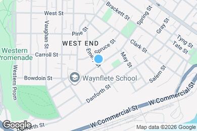 Map image of the property - 2004 Spring St