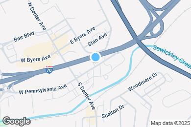 Map image of the property - 201 E Pennsylvania Ave